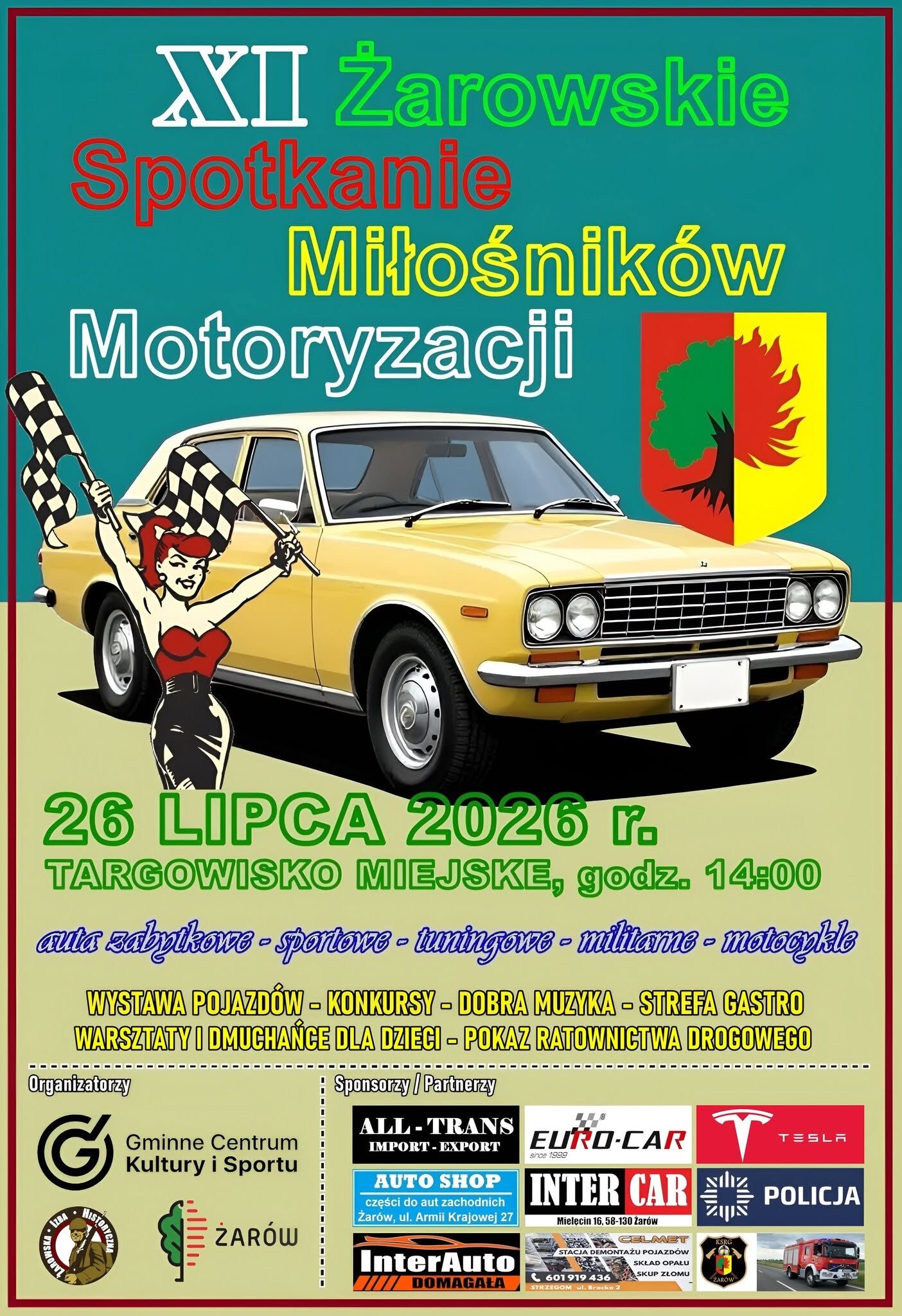 Żarowskie spotkanie miłośników motoryzacji