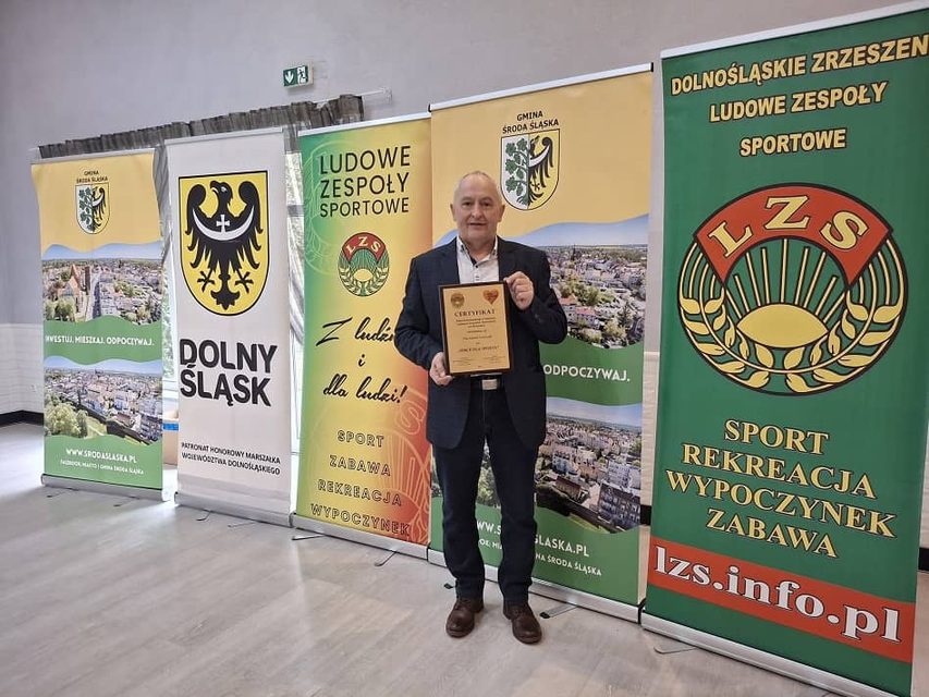 Antoni Szewczyk z „sercem dla sportu”