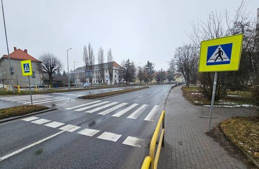 Poprawa bezpieczeństwa pieszych na drodze krajowej nr 35