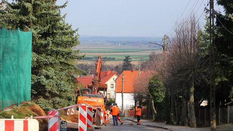 Trwa przebudowa ulicy Podgórnej