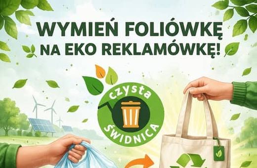 Wymień foliówkę na eko–reklamówkę