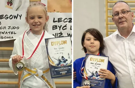 Judocy z medalami