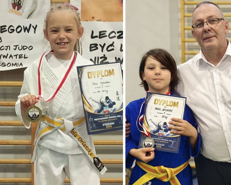 Judocy z medalami