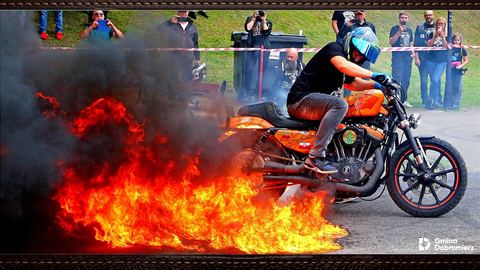 Po zlocie motocyklistów