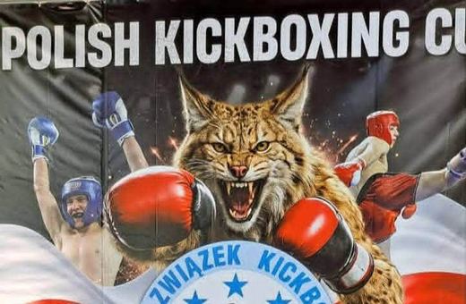 Hugo Budny ze srebrnym medalem Polish Kickboxing Cup