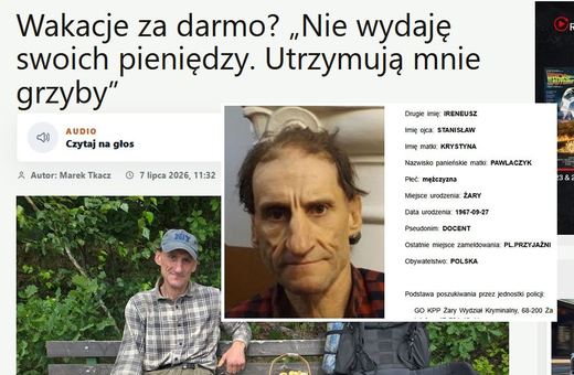 Docent ukrywa się w Jeleniej Górze