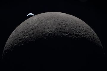 fot. NASA / Public domain (zdjęcie wykonane przez załogę Artemis II, 6 kwietnia 2026 r.).