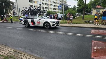 Ekstremalne warunki, olbrzymia kraksa i skrócony etap, który padł łupem Holendra!