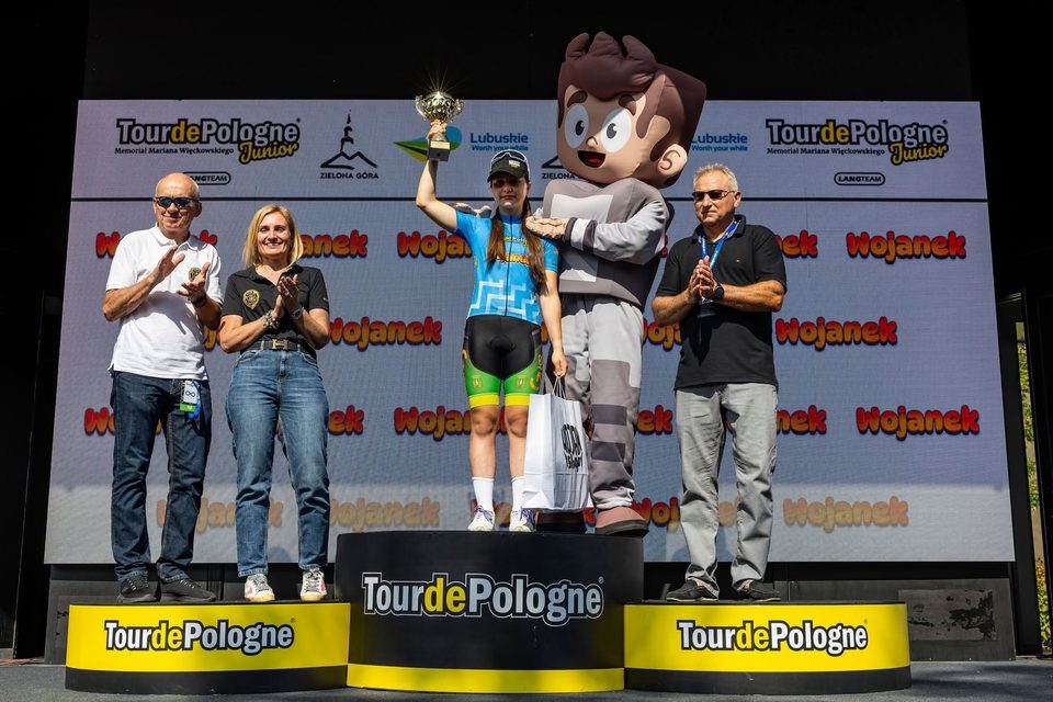 Nasza kolarka wicemistrzynią Tour de Pologne