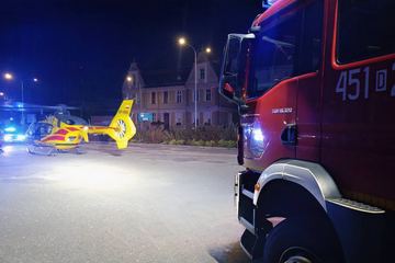 Stan chłopca po ataku nożownika jest krytyczny, w akcji śmigłowiec LPR!