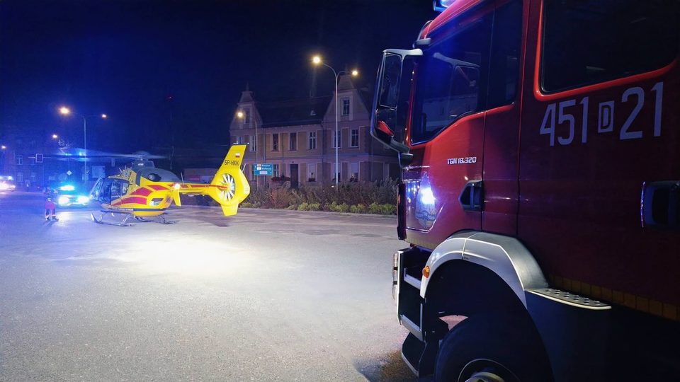 Stan chłopca po ataku nożownika jest krytyczny, w akcji śmigłowiec LPR!