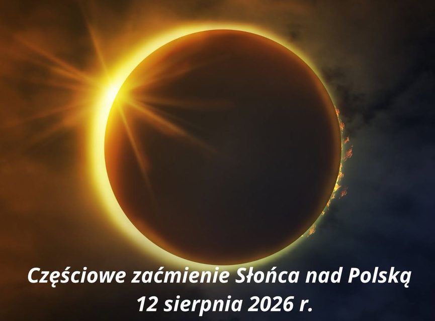 W środę wieczorem zaćmienie Słońca