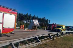Śmiertelny wypadek. Życia kierowcy nie udało się uratować!
