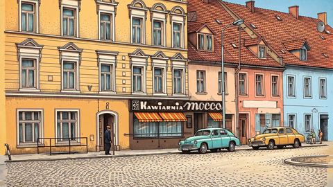 Kto pamięta legendarną kawiarenkę Mocca?
