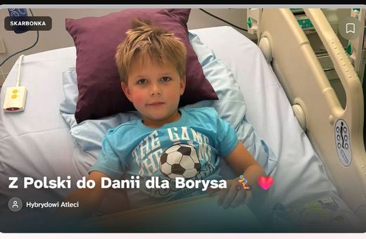 Kierunek Dania: 700 km na rowerach dla Borysa