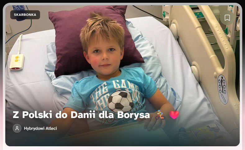 Kierunek Dania: 700 km na rowerach dla Borysa