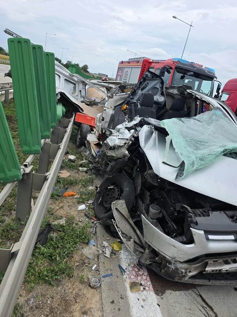 Bardzo poważny wypadek na A4. Powstał kilkukilometrowy zator