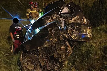 Przerażający wypadek. Kierowca zginął na miejscu!