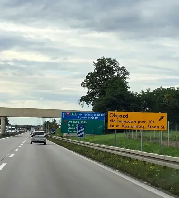 Remont łącznic na A4. Kierowców czekają objazdy